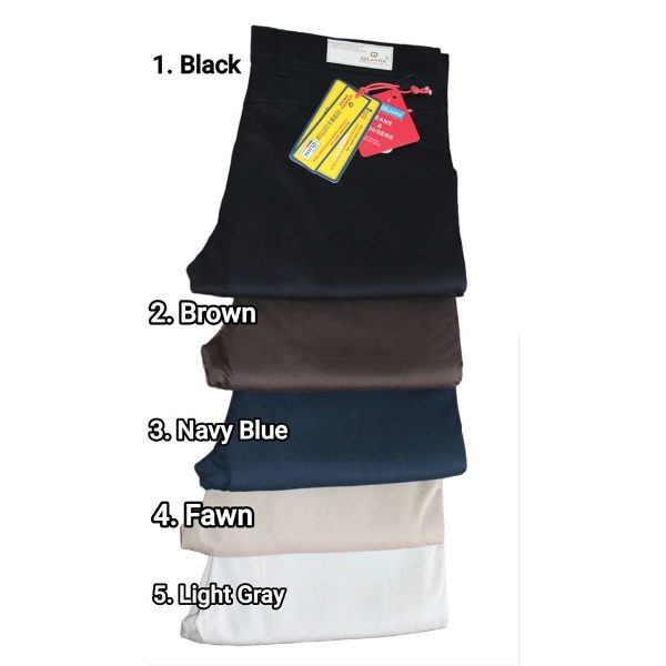Super Saver Combo – 5 Gents Pants (Flexible Size Options)